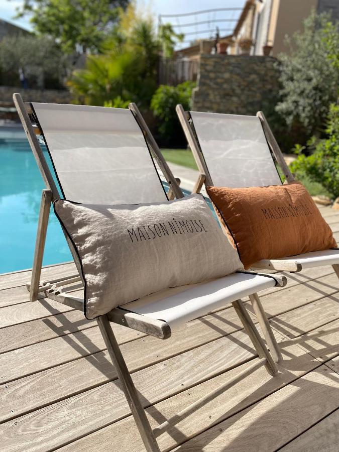 Le Pool House Bed & Breakfast Nîmes Dış mekan fotoğraf
